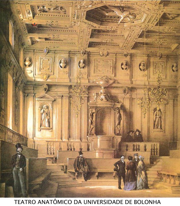 teatro de anatomia da universidade de Pádua